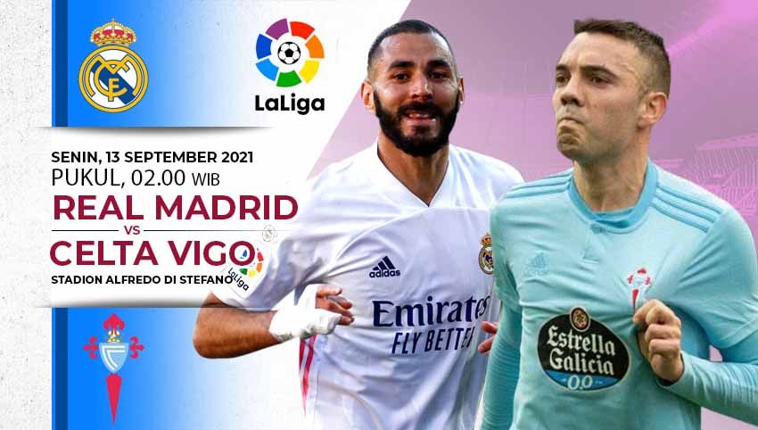 Link Live Streaming Pertandingan LaLiga: Real Madrid vs Celta Vigo Copyright: © INDOSPORT