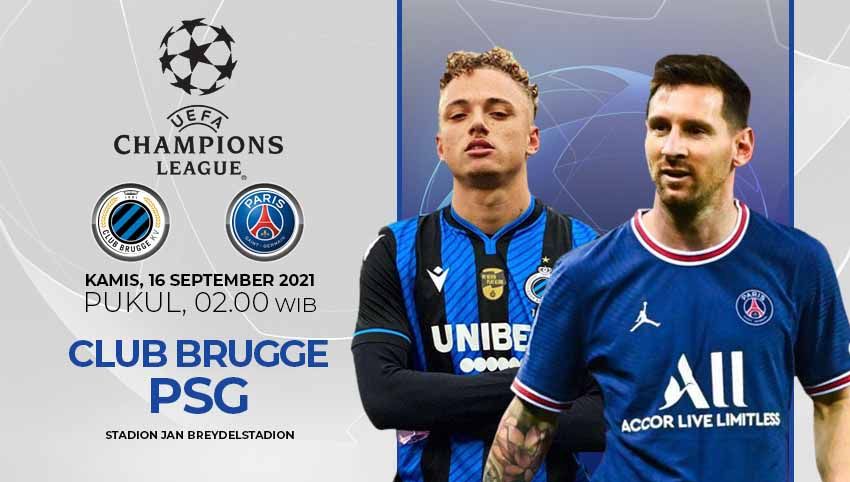 Club Brugge vs Paris Saint-Germain (Liga Champions) Copyright: © INDOSPORT