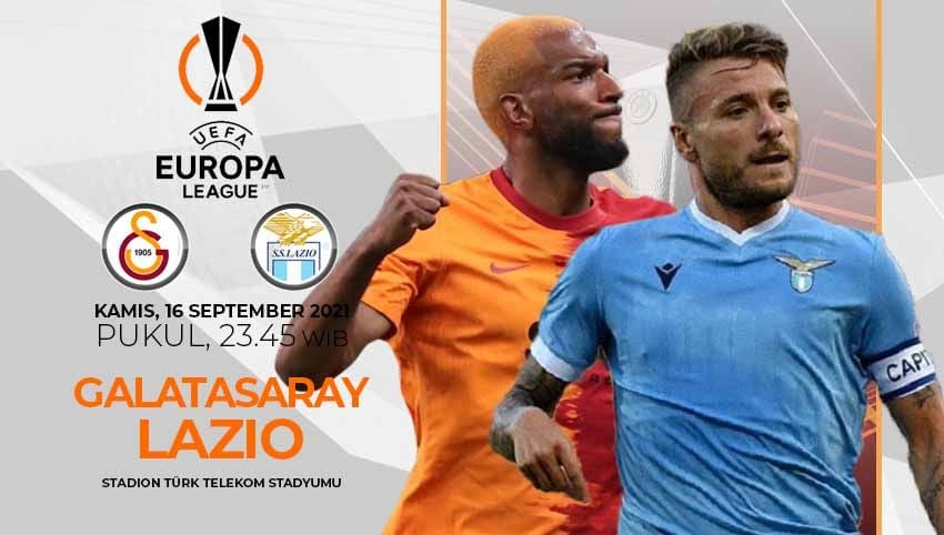 Link Live Streaming Pertandingan Perdana Grup E Liga Europa antara Galatasaray vs Lazio. Copyright: © INDOSPORT