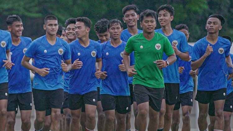 Tim Nasional Indonesia U-18 menjalani pemusatan latihan Copyright: © pssi