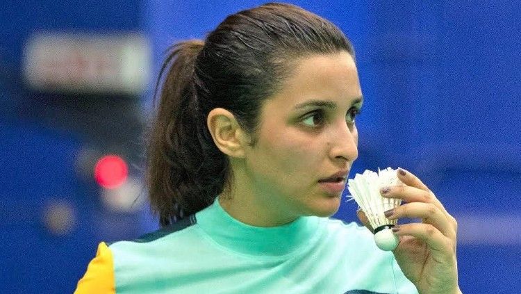 Aktris Parineeti Chopra memerankan Saina Nehwal. Copyright: © Instagram/Parineeti Chopra