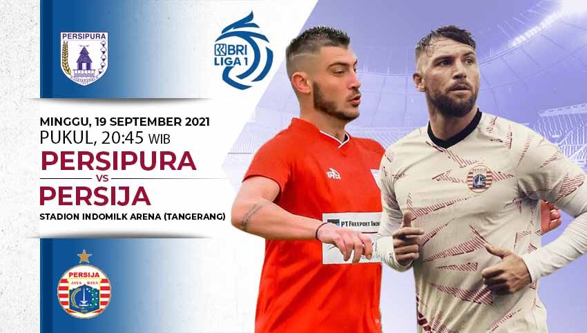 Persipura Jayapura akan berhadapan dengan Persija Jakarta pada laga Liga 1 2021/22 di Indomilk Stadium, Minggu (19/09/21). Copyright: © INDOSPORT