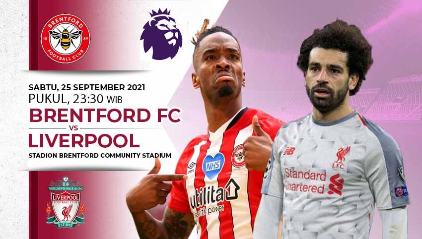 Link Live Streaming Pertandingan Liga Inggris: Brentford Vs Liverpool ...