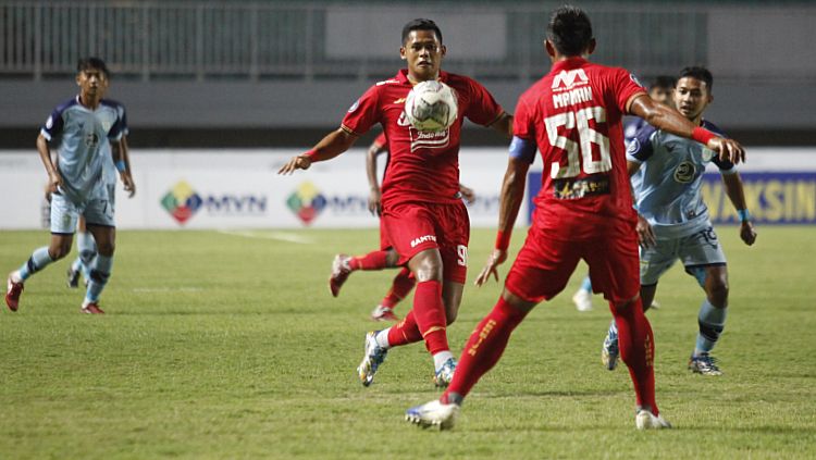 Persija akan menghadapi Persita pada pekan kelima Liga 1 di Stadion Pakansari, Selasa (28/09/21) malam. Copyright: © Herry Ibrahim/INDOSPORT