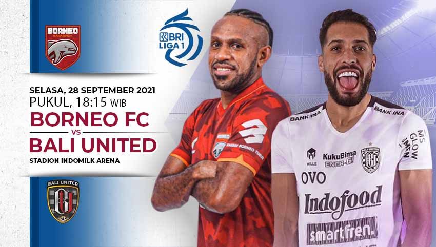 Link Live Streaming Pertandingan Liga 1, Borneo FC vs Bali United