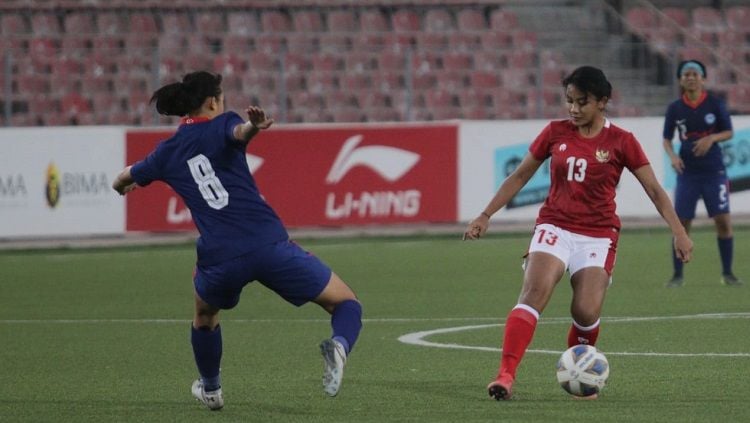 Hasil Piala AFF Wanita 2022: Sempat Unggul, Timnas Indonesia Putri Ditahan Malaysia. Copyright: © PSSI