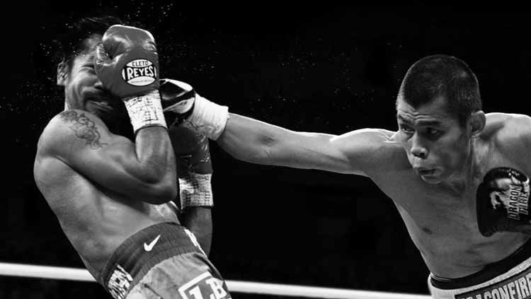 Momen pertarungan Manny Pacquiao vs Chris John Copyright: © melmanandthehippo