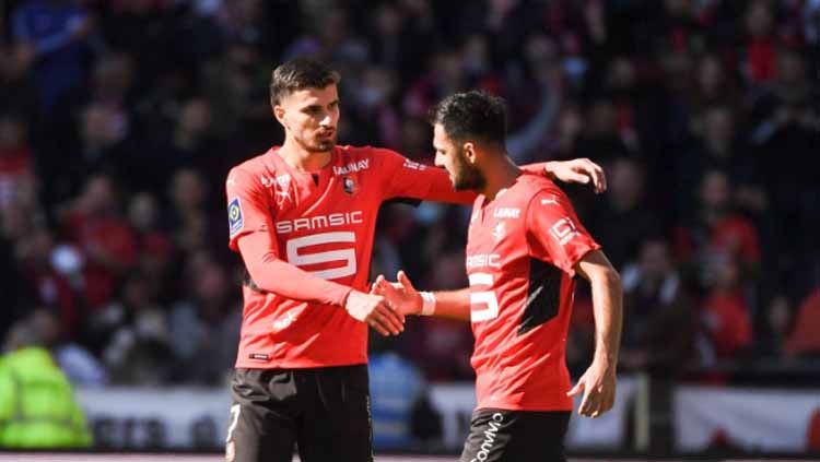 Paris Saint-Germain (PSG) mencatatkan rekor memalukan usai dikalahkan oleh Rennes di pekan ke-9 Ligue 1 2021/22. Copyright: © Anthony Bibard/FEP/Icon Sport via Getty Images