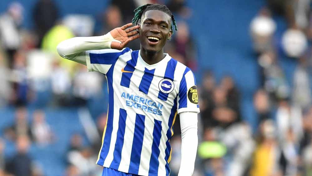 Yves Bissouma, pemain Brighton Brighton & Hove Albion. Copyright: © theargus