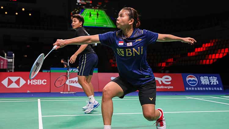 Persiapan Greysia/Apriyani untuk Piala Uber 2021 Copyright: © PBSI