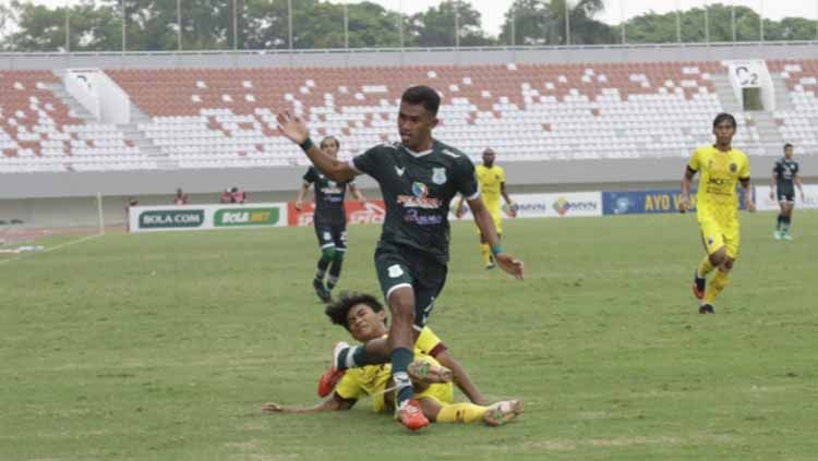 PSMS Medan menang 2-0 atas Muba Babel United di laga kedua Grup A Liga 2 2021. Copyright: © Media Officer PSMS