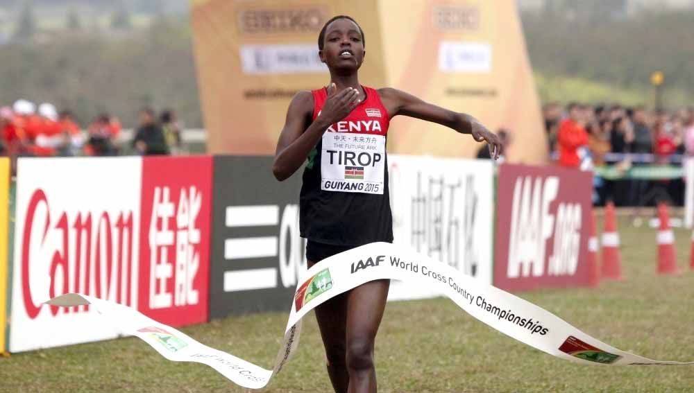Agnes Jebet Tirop, atlet lari asal Kenya. Copyright: © athleticsweekly