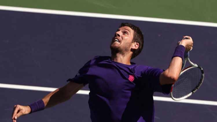 Cameron Norrie melaju ke semifinal Indian Wells usai mengalahkan Diego Schwartzman. Copyright: © Sean M. Haffey/Getty Images