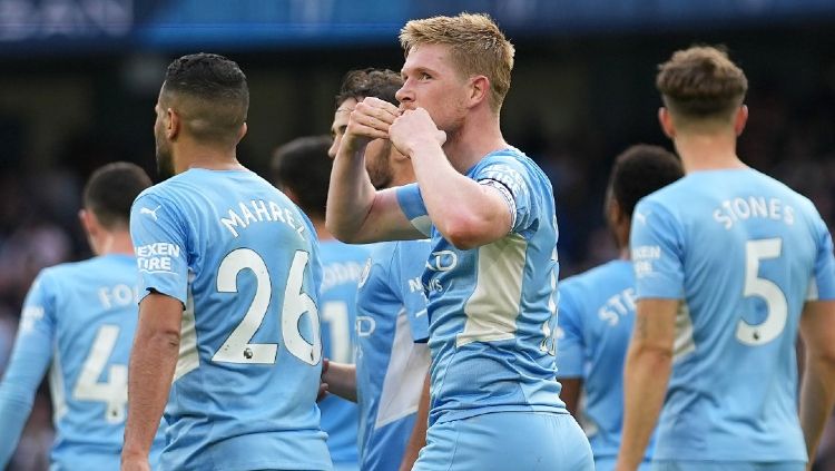 Hasil Liga Inggris Manchester City vs Burnley Copyright: © twitter.com/ManCity