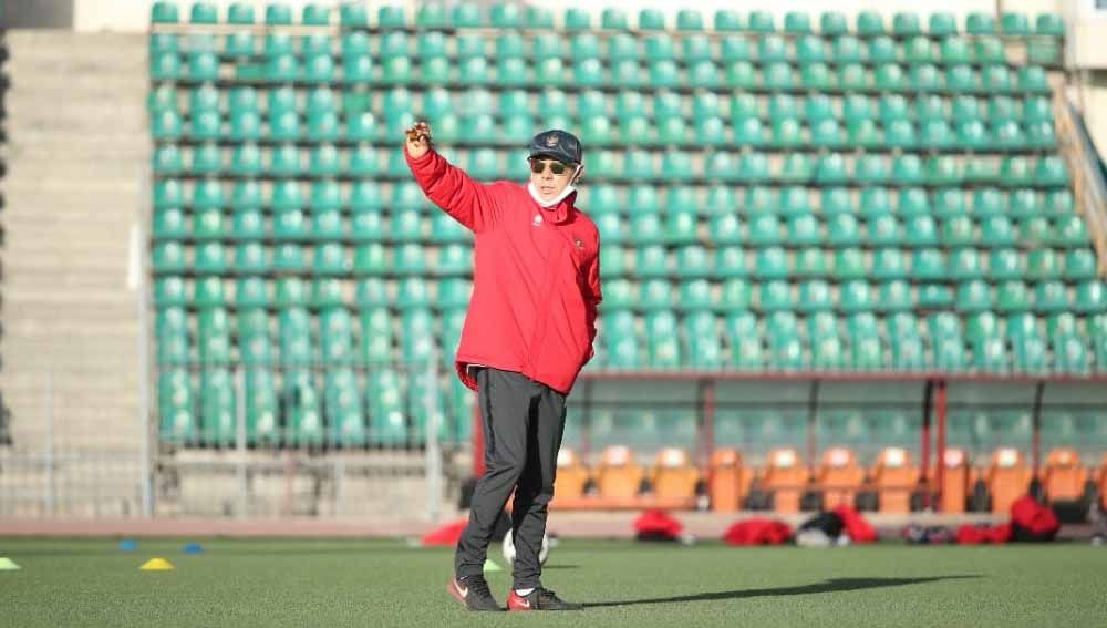 Shin Tae-yong Akui Masih Banyak Kelemahan usai Laga Timnas Indonesia U-23 vs Tajikistan. Copyright: © PSSI