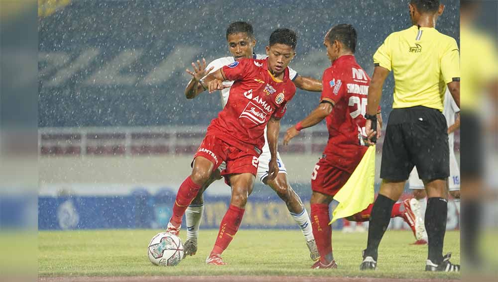 Persija Jakarta vs Arema FC di laga BRI Liga 1. Copyright: © Media Persija