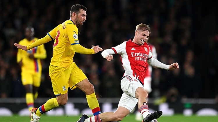 Arsenal vs Crystal Palace di Liga Inggris. Copyright: © Twitter.com/Arsenal