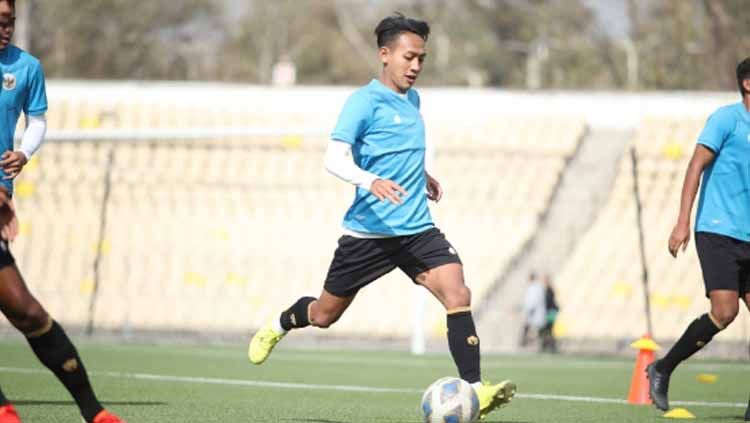 Gelandang Persib, Beckham Putra kembali mendapat panggilan untuk mengikuti TC Timnas Indonesia U-23. Copyright: © PSSI