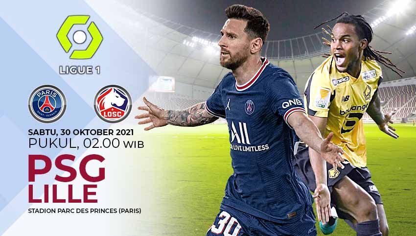 Link Live Streaming Ligue 1 Prancis PSG Vs Lille - INDOSPORT