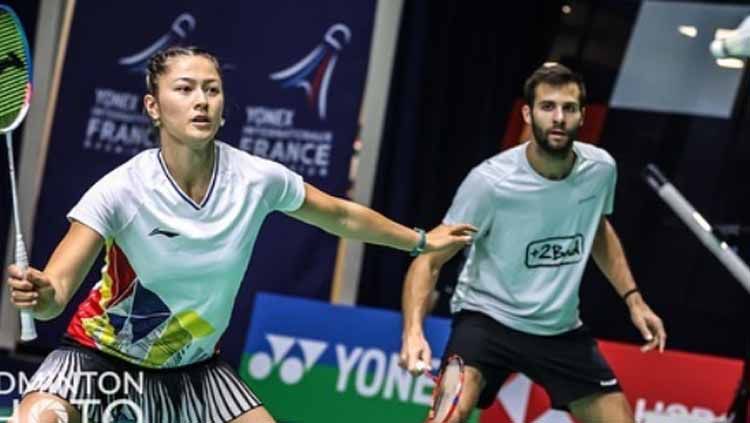France Open 2021 menjadi turnamen debut bagi Ronan Labar/Gronya Somerville sebagai pasangan gado-gado. Copyright: © gronyasomerville