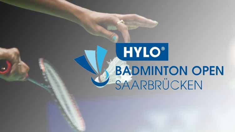 Hylo Open 2021 antara Kevin Sanjaya/Marcus Gideon vs Ruben Jille/Ties Van der Lecq. Copyright: © BWF Badminton