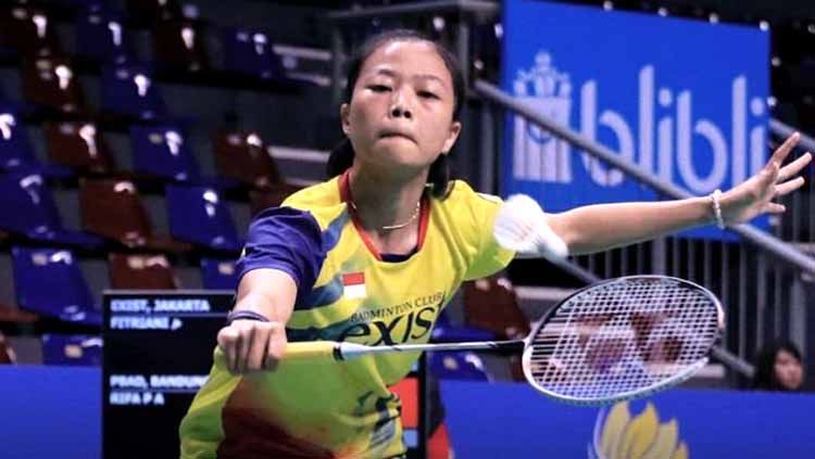 Mantan pebulutangkis nasional, Fitriani, mengaku ingin memperbaiki skill dan kemampuannya dengan tampil di YUZU Isotonic Akmil Open 2021. Copyright: © djarumbadminton