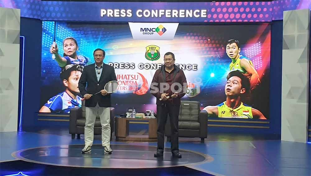 Jumpa pers Indonesia Masters dan Indonesia Open 2021 oleh MNC di Jakarta. Copyright: © Petrus Manus Da' Yerimon/Indosport.com