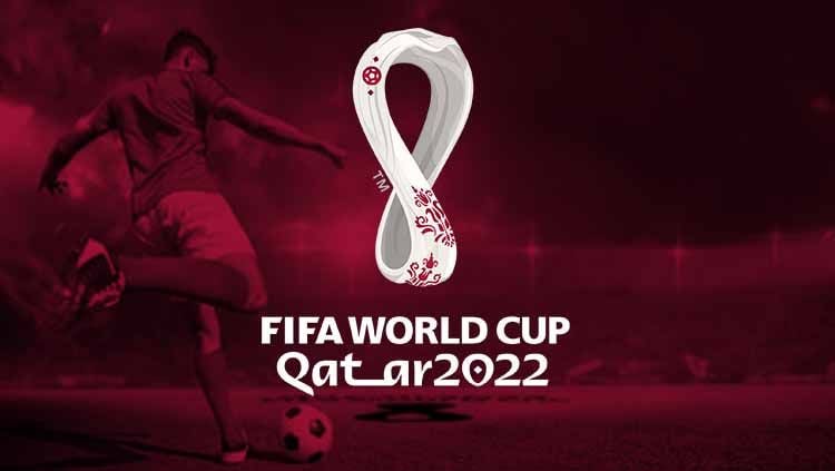 Logo Piala Dunia 2022 di Qatar. Copyright: © Grafis: Eli Suhaeli/INDOSPORT