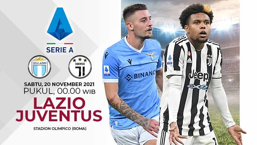 Pertandingan antara Lazio vs Juventus (Serie A Italia). Copyright: © Grafis: Yuhariyanto/Football265.com