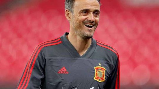 Pelatih Timnas Spanyol, Luis Enrique. Copyright: © Sky Sports