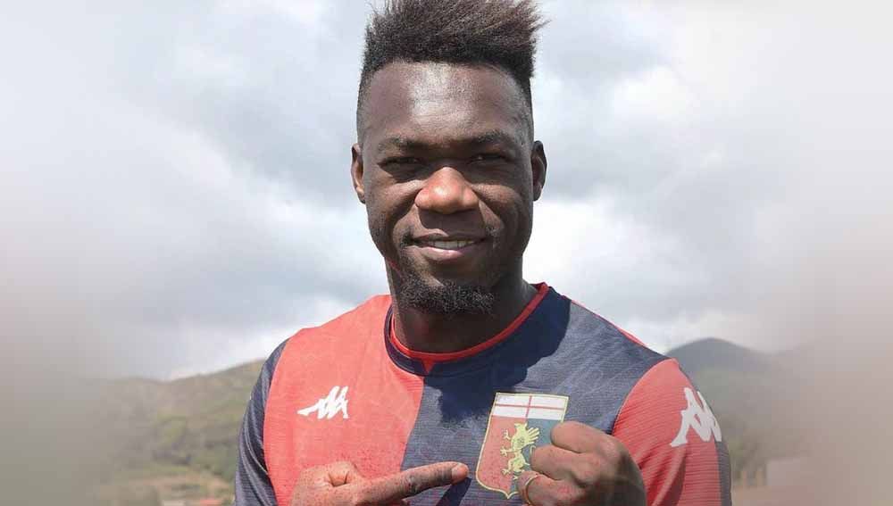 Felipe Caicedo, pemain Genoa. Copyright: © thelaziali