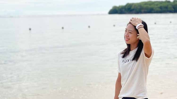 Tunggal putri cantik asal Singapura, Yeo Jia Min, secara mendadak memutuskan mundur dari Kejuaraan Dunia Bulutangkis 2022, ada apakah gerangan? Copyright: © yeo_jiaminn