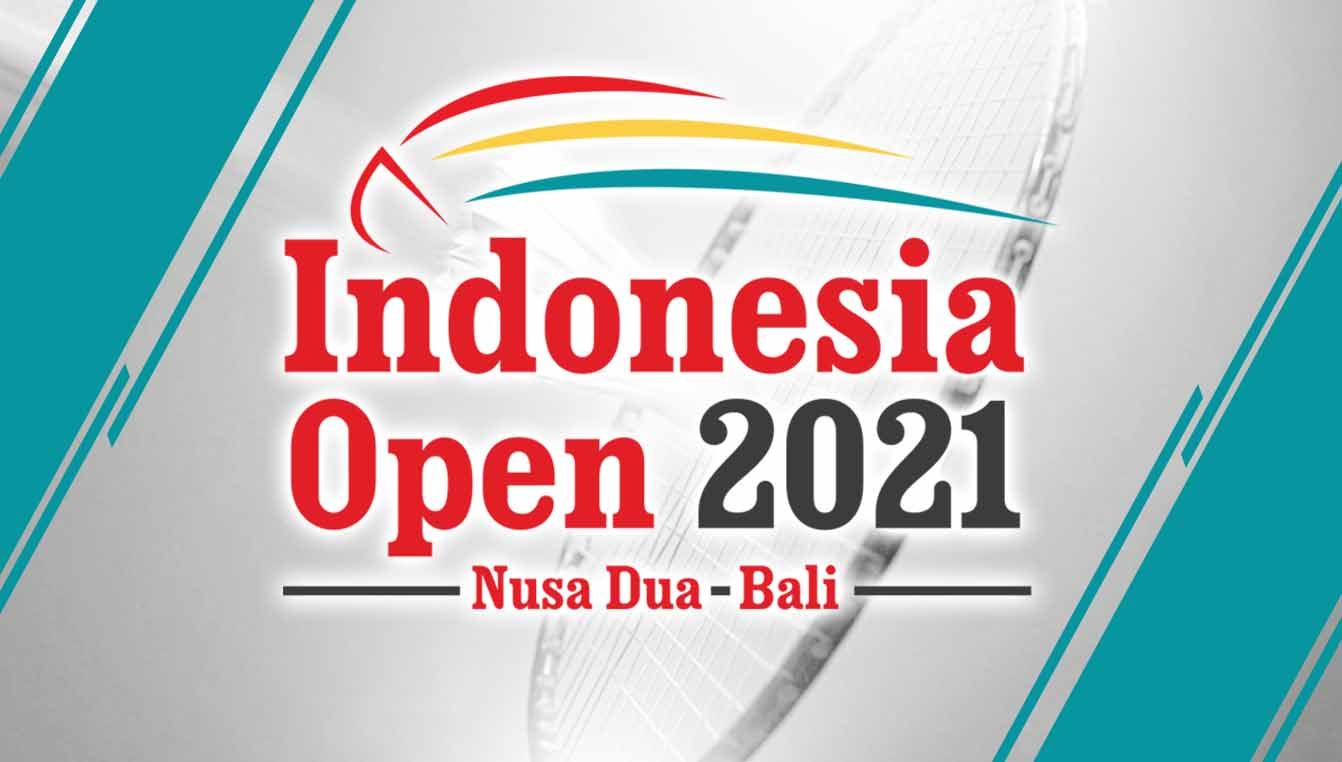 Logo Indonesia Open 2021. Copyright: © Grafis: Yuhariyanto/Indosport.com