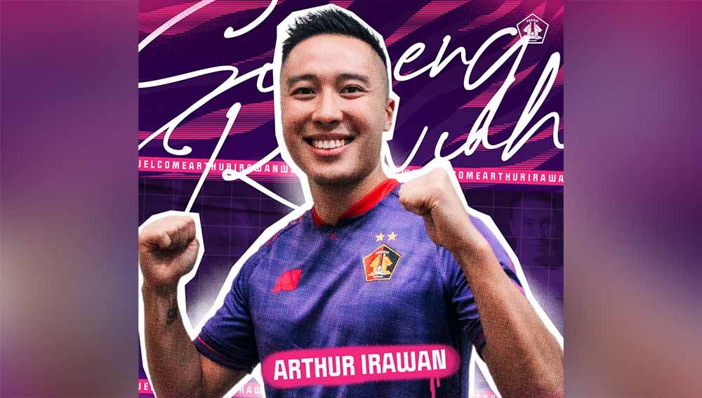 Persik Kediri saat resmi rekrut Arthur Irawan. Copyright: © persik