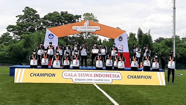 Gala Siswa 2021 telah resmi berakhir. Setidaknya tersaring 30 pemain potensial dari seluruh Indonesia. Copyright: © Zainal Hasan/Indosport