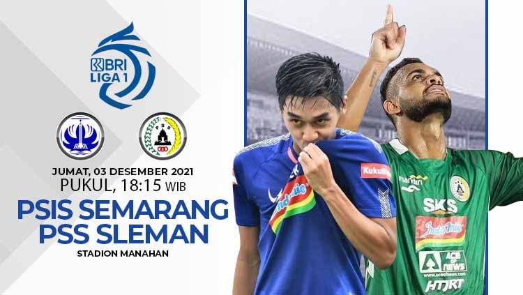 PSIS Semarang akan menghadapi PSS Sleman pada pekan ke-15 BRI Liga 1 2021-2022 di Stadion Manahan, Jumat (03/12/21) pukul 18.15 WIB. Copyright: © INDOSPORT