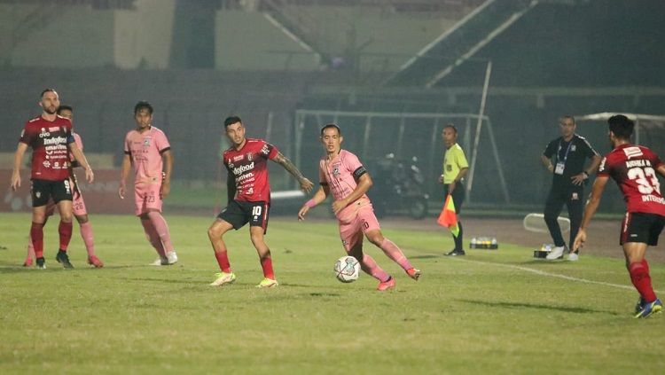 Pertandingan Liga 1 antara Bali United vs Madura United. Copyright: © PT LIB