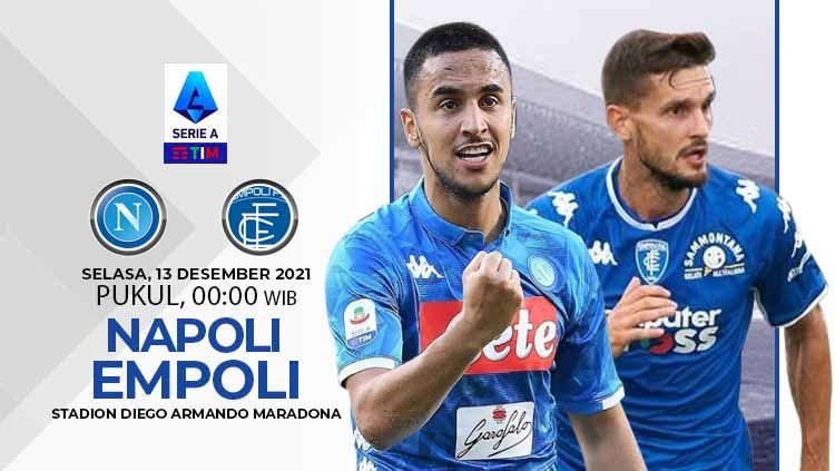 Link Live Streaming Pertandingan Liga Italia: Napoli vs Empoli Copyright: © INDOSPORT