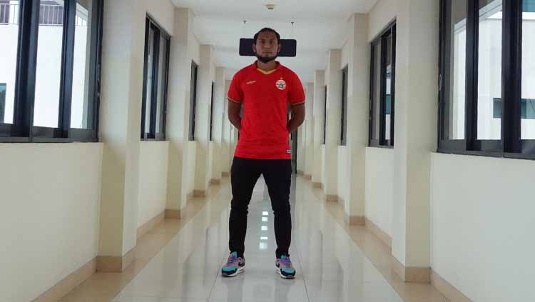 Pemain anyar Persija Jakarta, Ichsan Kurniawan untuk putaran kedua Liga 1 2021/2022. Copyright: © Persija