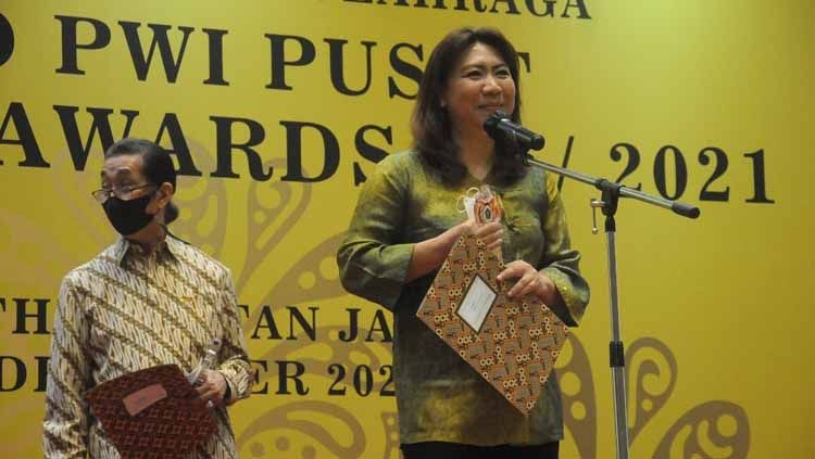 Legenda bulutangkis tunggal putri Indonesia, Susy Susanti Copyright: © Humas PBSI