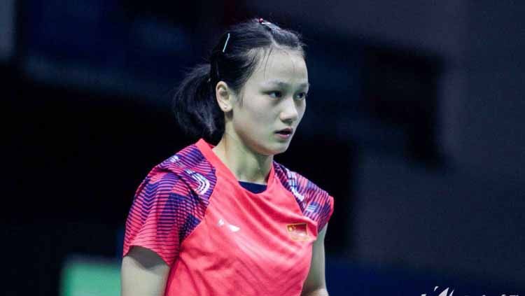 Selama ini nama Zhang Yiman seolah tertutup dengan kepopuleran dan prestasi Chen Yufei dan He Bingjiao. Copyright: © Antonius Agustian