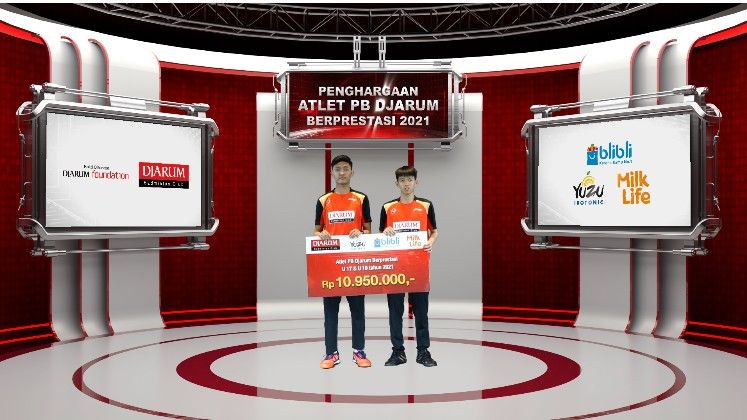 Ganda muda PB Djarun, Raymond Indra/Daniel Edgar Marvino. Copyright: © PB Djarum.