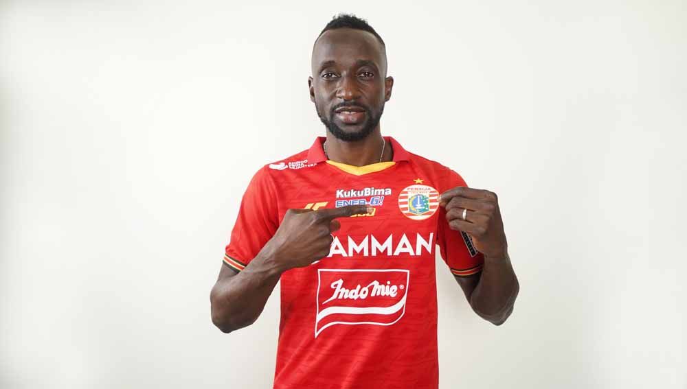 Makan Konate, pemain anyar Persija Jakarta. Copyright: © Persija