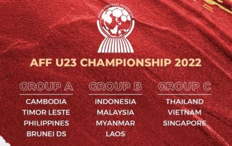 Hasil Drawing Piala AFF U-23 2022, Indonesia satu grup dengan Malaysia. Copyright: © PSSI