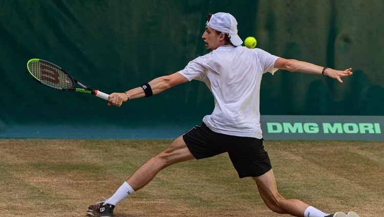 Sejumlah petenis elite yang berpartisipasi di ATP Cup 2022 di antaranya: Daniil Medvedev, Alexander Zverev, Stefanos Tsitsipas, Matteo Berettini, Ugu Humbert, dll. Copyright: © ugohumbert