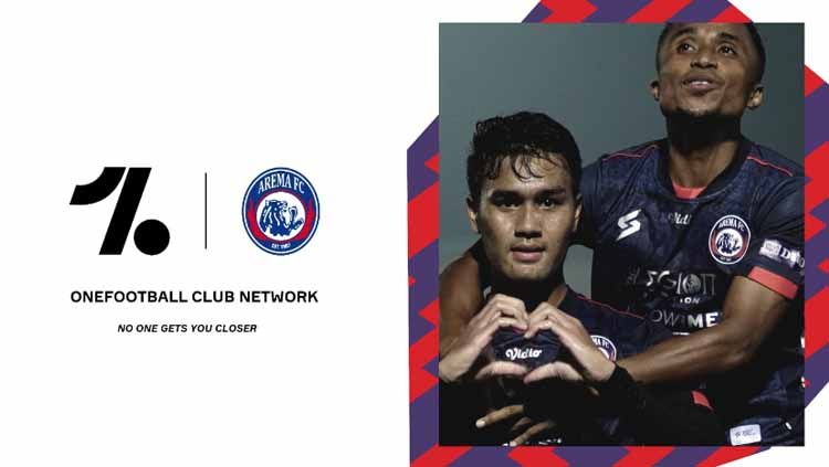 Arema FC menggandeng platform digital sepak bola terkemuka asal Eropa jelang seri 4 Liga 1 2021/2022. Copyright: © aremafcofficial