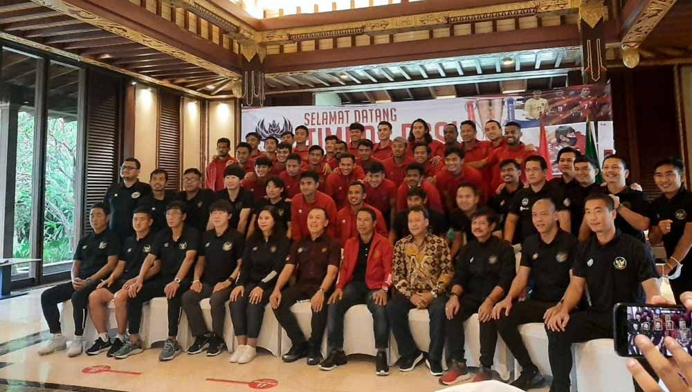 Penyambutan Skuat Timnas Indonesia. Copyright: © PSSI