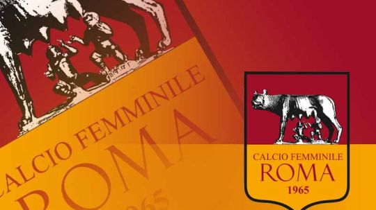 Logo Roma CF, klub baru Shalika Aurelia. Copyright: © Grafis: Yuhariyanto/SOICAUMIENBAC.cc