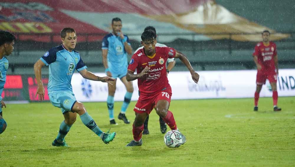 Pertandingan antara Persela Lamongan vs Persija Jakarta. Foto: Khairul Imam/Persija Copyright: © Khairul Imam/Persija