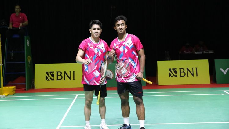 Gerardo Rizqullah Hafidz/Muhammad Gibran Arfiansyah juara Seleknas PBSI 2022. Copyright: © Humas PP PBSI